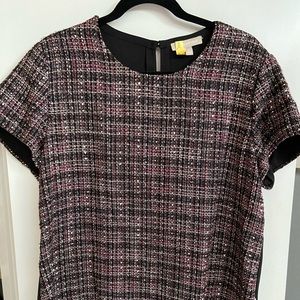 Tweed metallic dress Tee by Bansna Republic XL